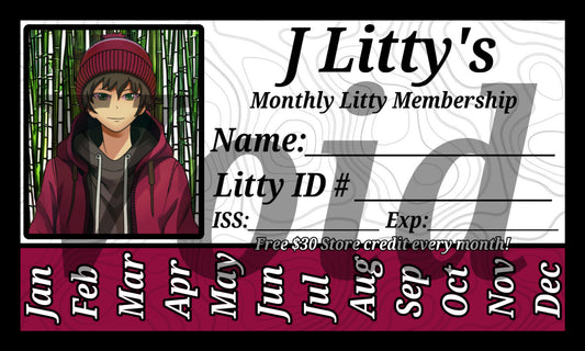 J Litty’s Membership (SHOP IN STORE)