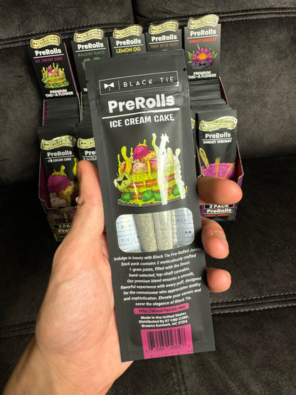 Black Tie Pre Rolls (2pk)