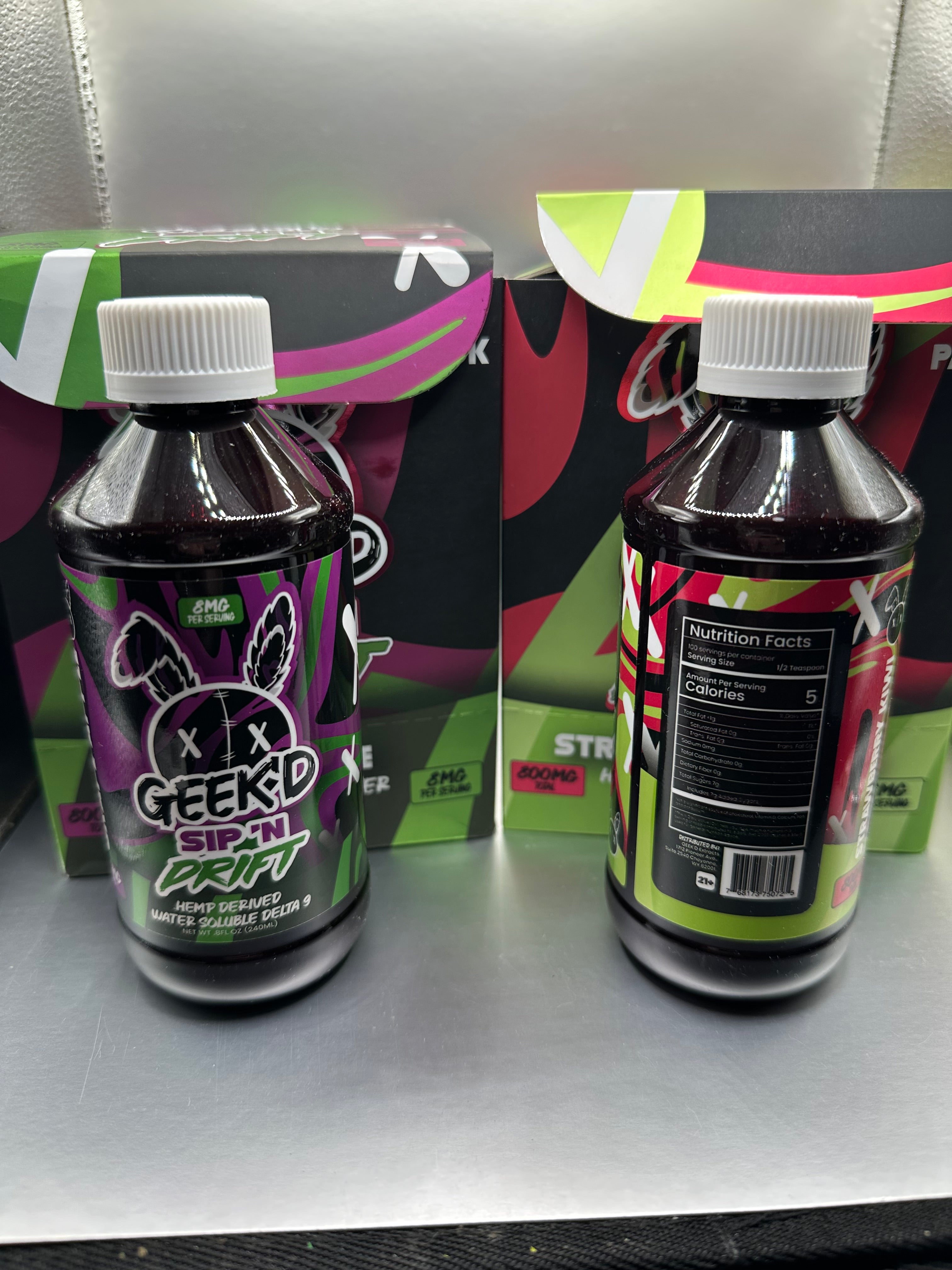 THC and MUSHROOM Syrups