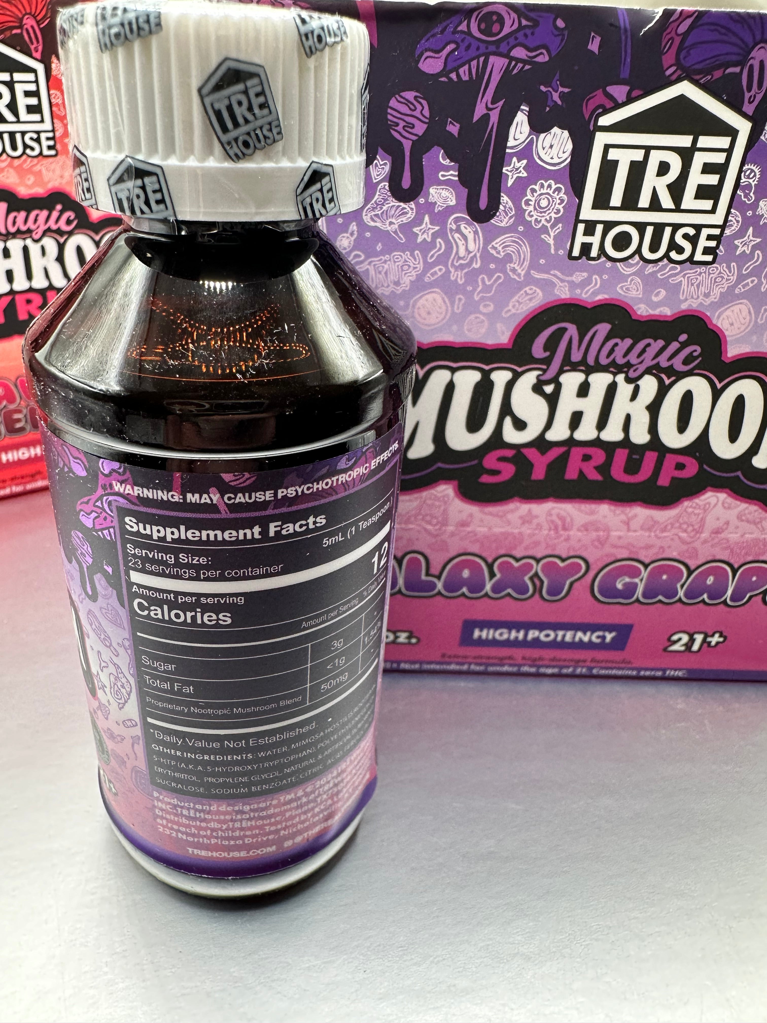 THC and MUSHROOM Syrups