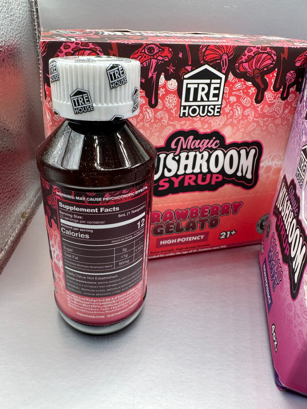 THC and MUSHROOM Syrups