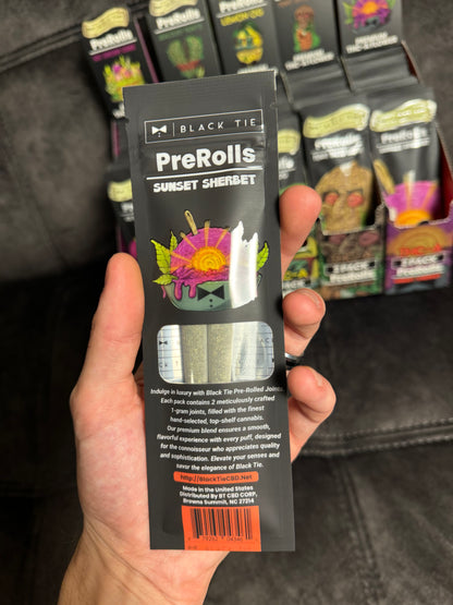 Black Tie Pre Rolls (2pk)