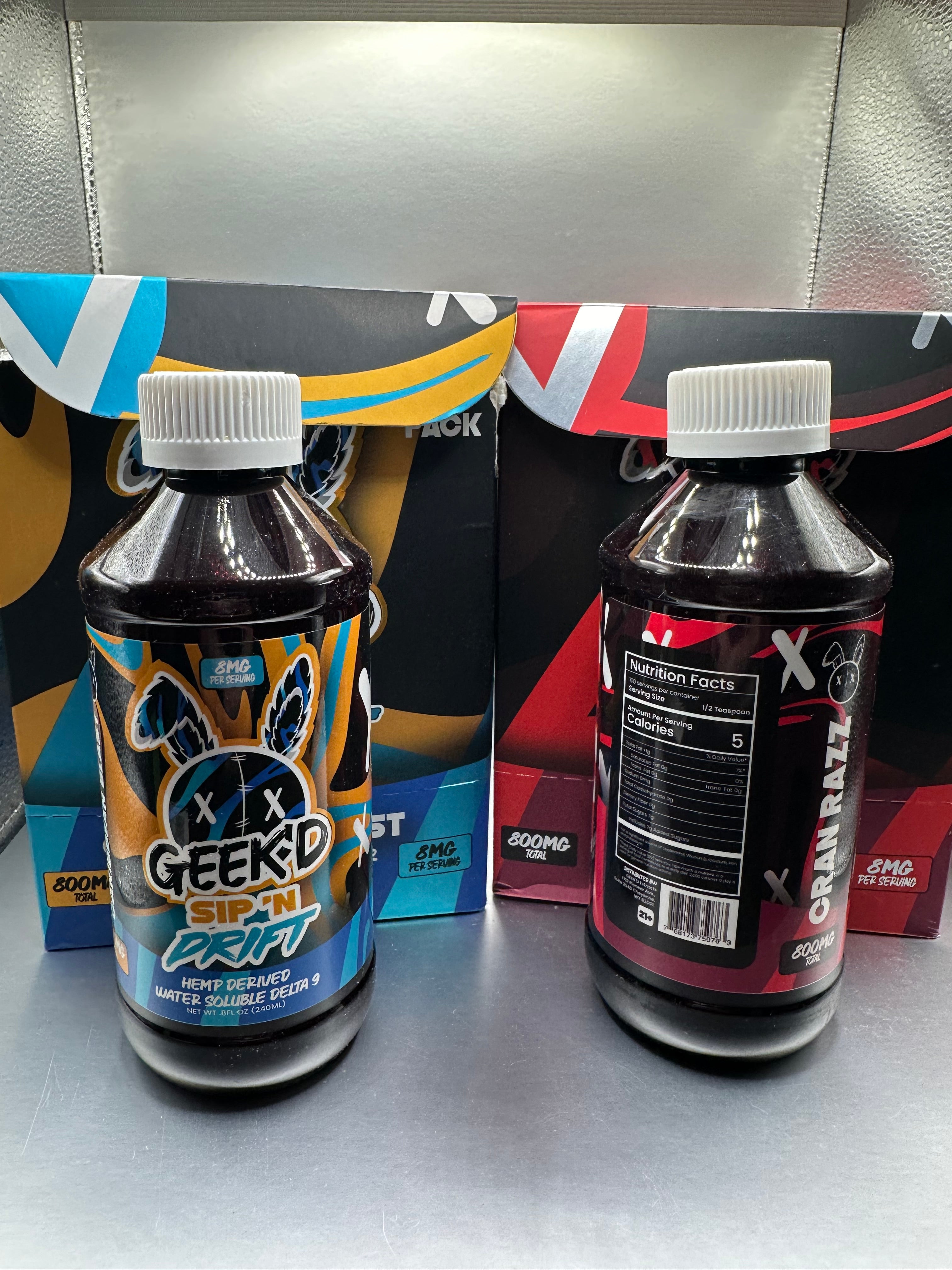 THC and MUSHROOM Syrups