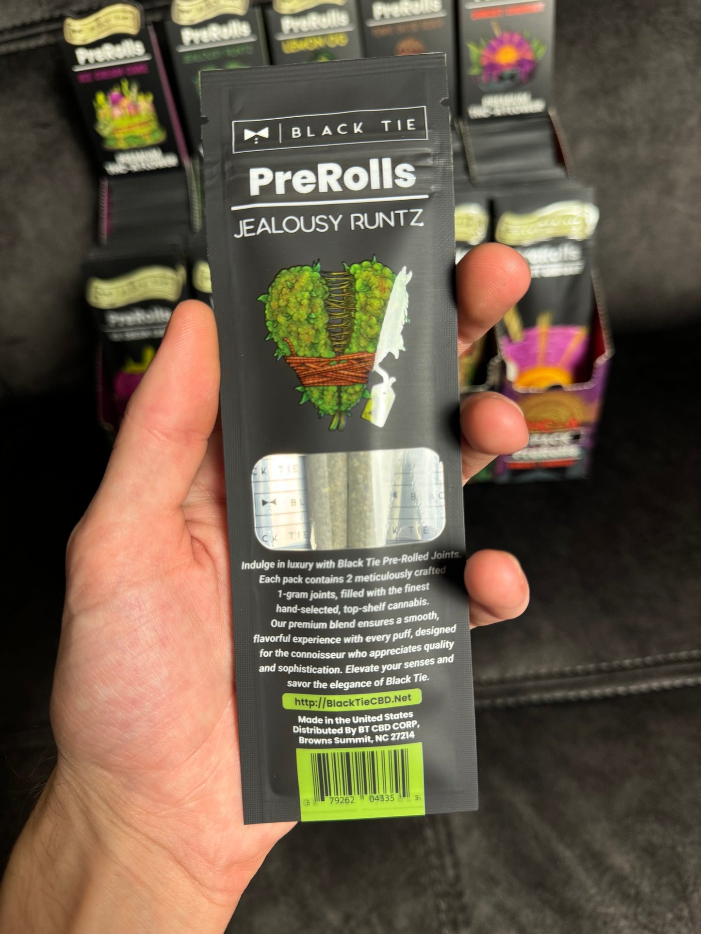 Black Tie Pre Rolls (2pk)