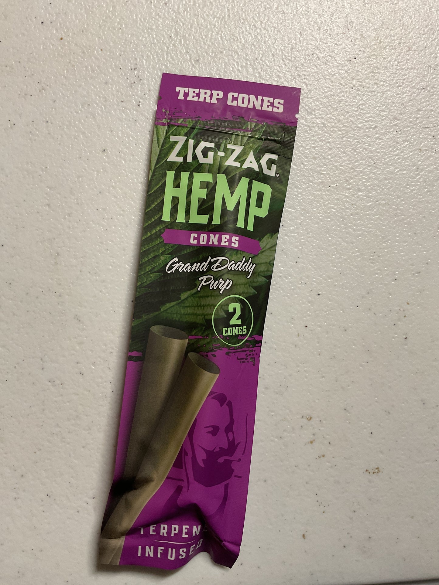 Zig Zag Hemp Cones