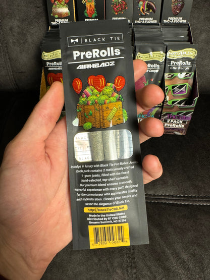 Black Tie Pre Rolls (2pk)