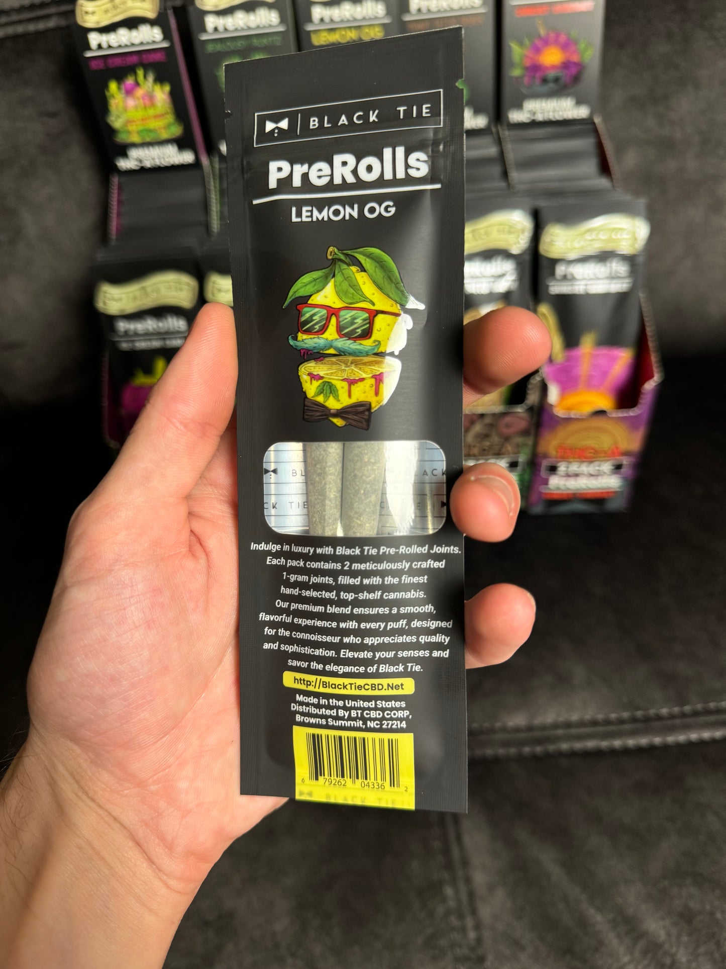 Black Tie Pre Rolls (2pk)