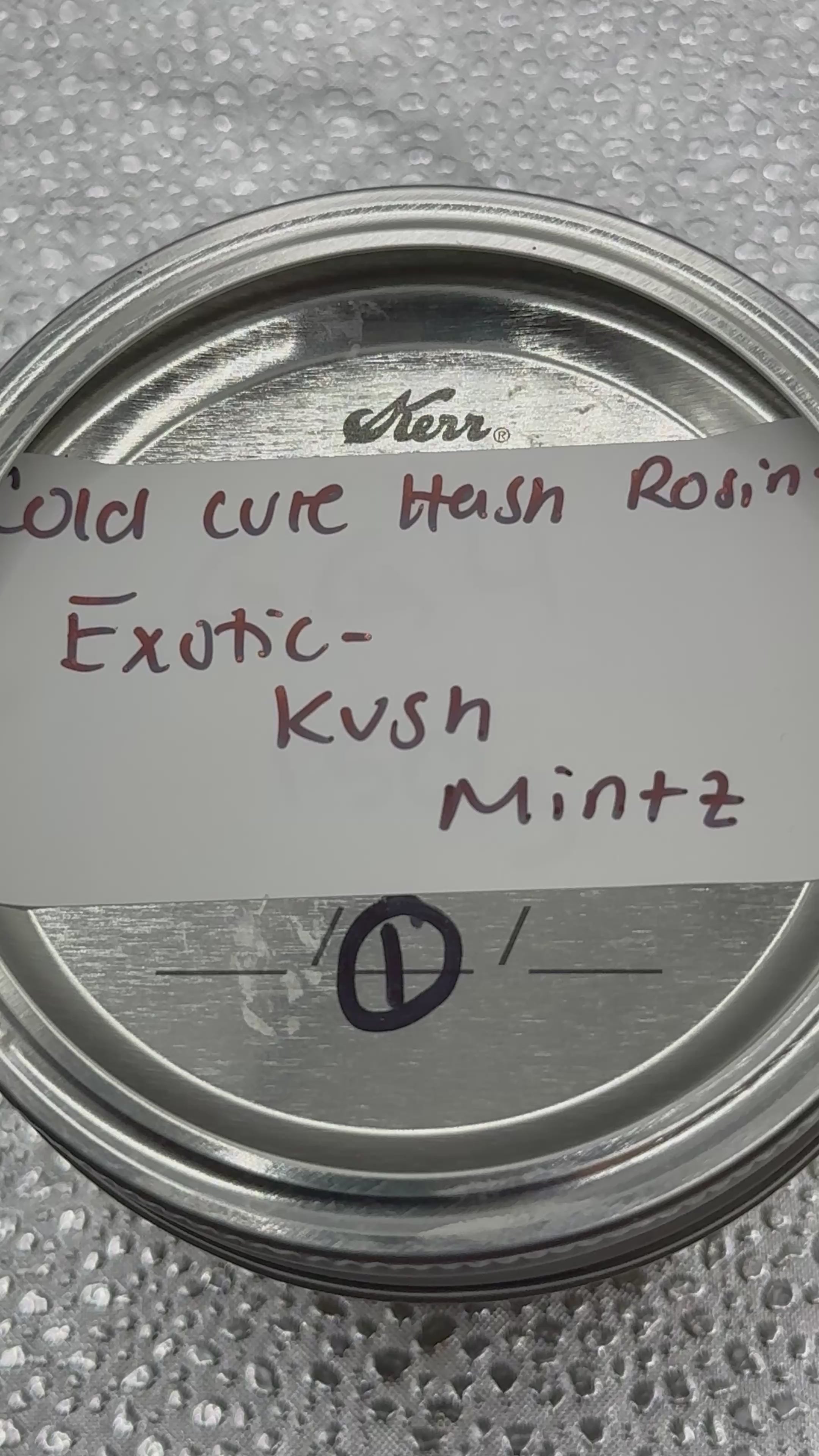 COLD CURE HASH ROSIN