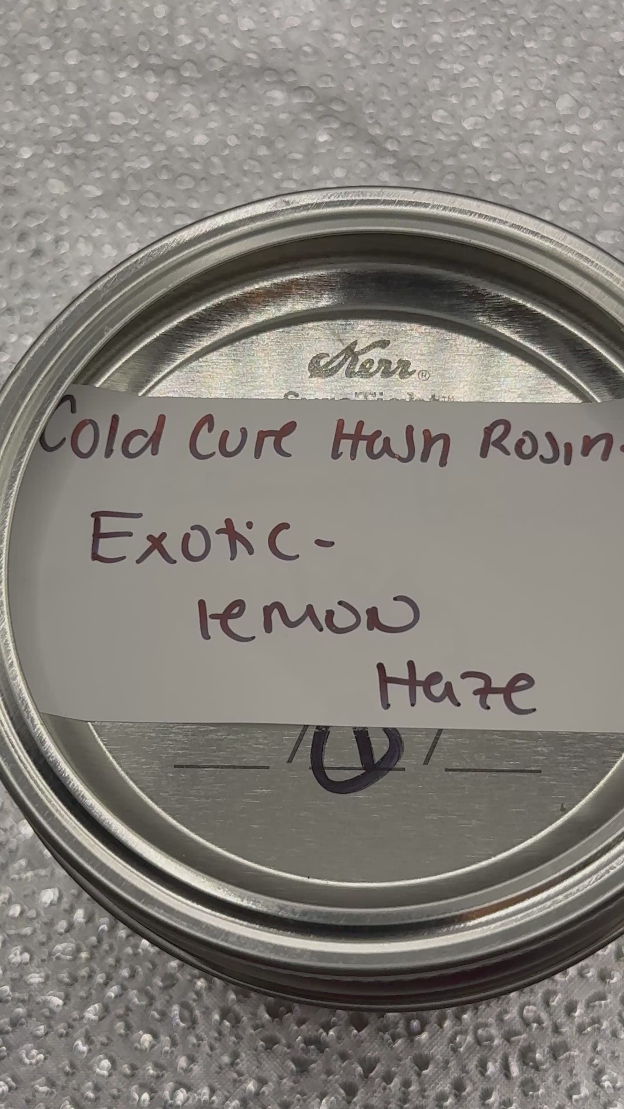 COLD CURE HASH ROSIN